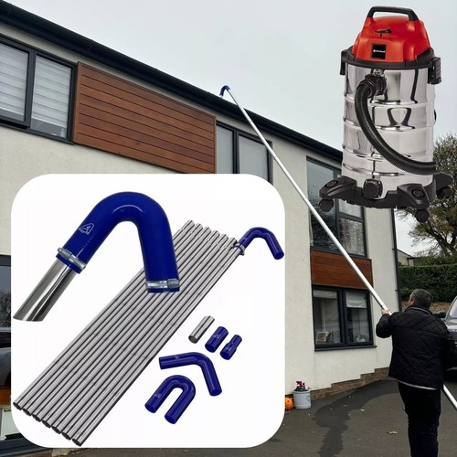 Gutter vacuum kit - vacuum, 7.5m